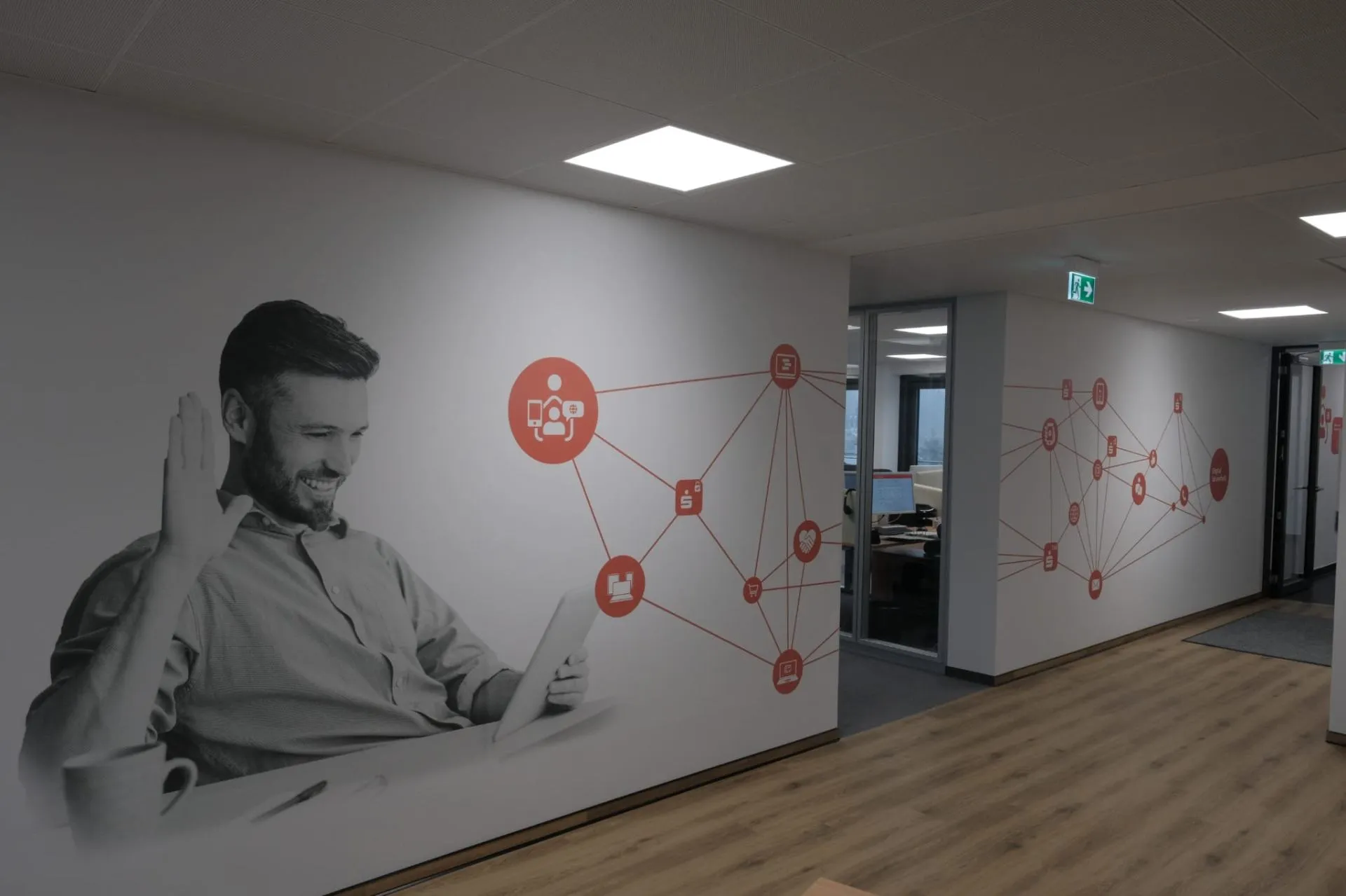 Kantoor Netwerk Visualisatie